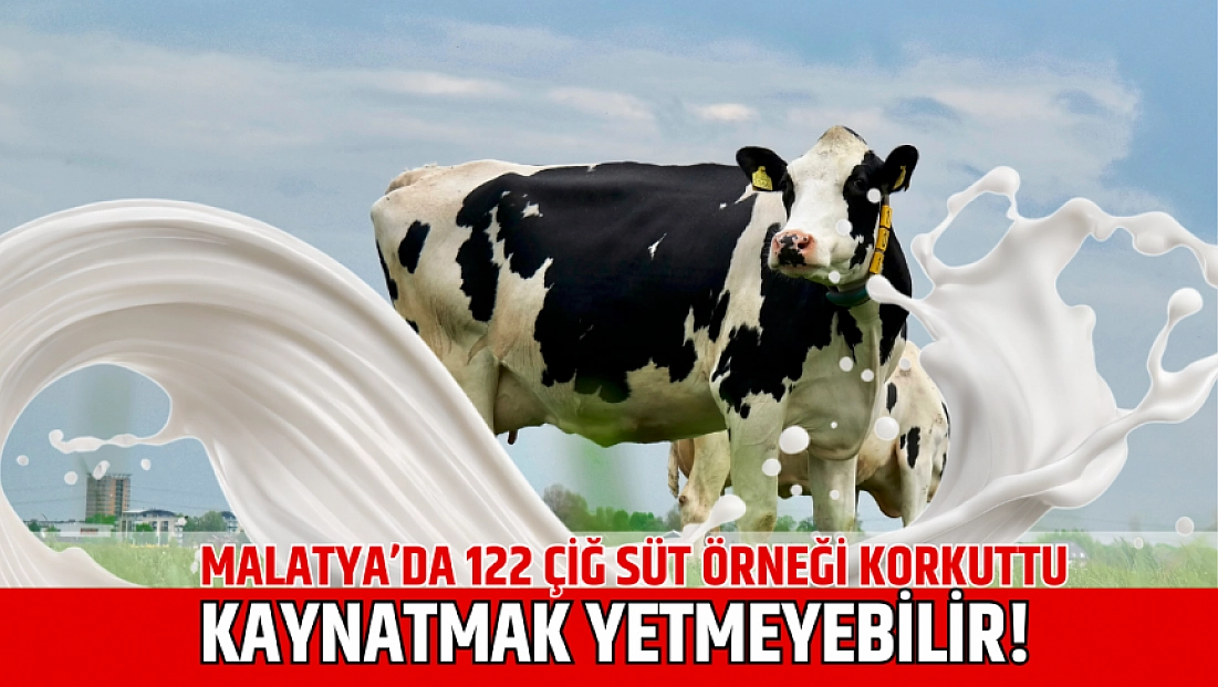 Malatya’da 122 çiğ süt örneği korkuttu! Kaynatmak yetmeyebilir!