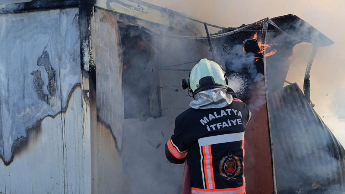 Malatya’da 24 saatte 3’üncü yangın