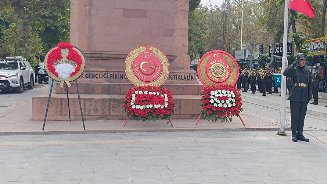 Malatya'da 30 Ağustos Zafer Bayramı törenle kutlandı