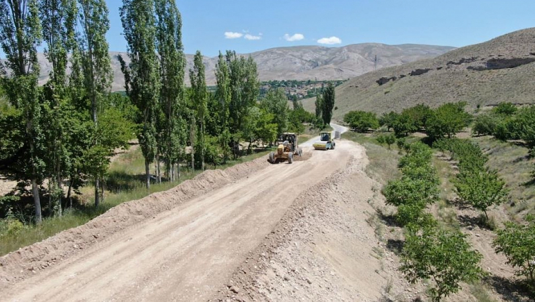 Malatya'da 55 mahalleyi birbirine bağlayan 'Çile Yolu' tarih oluyor!