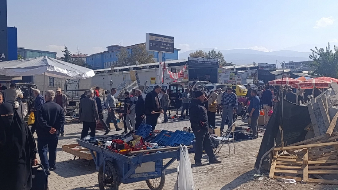 Malatya’da A’dan Z’ye her şey bu pazarda! İşte Bit Pazarının bu haftaki ürünleri