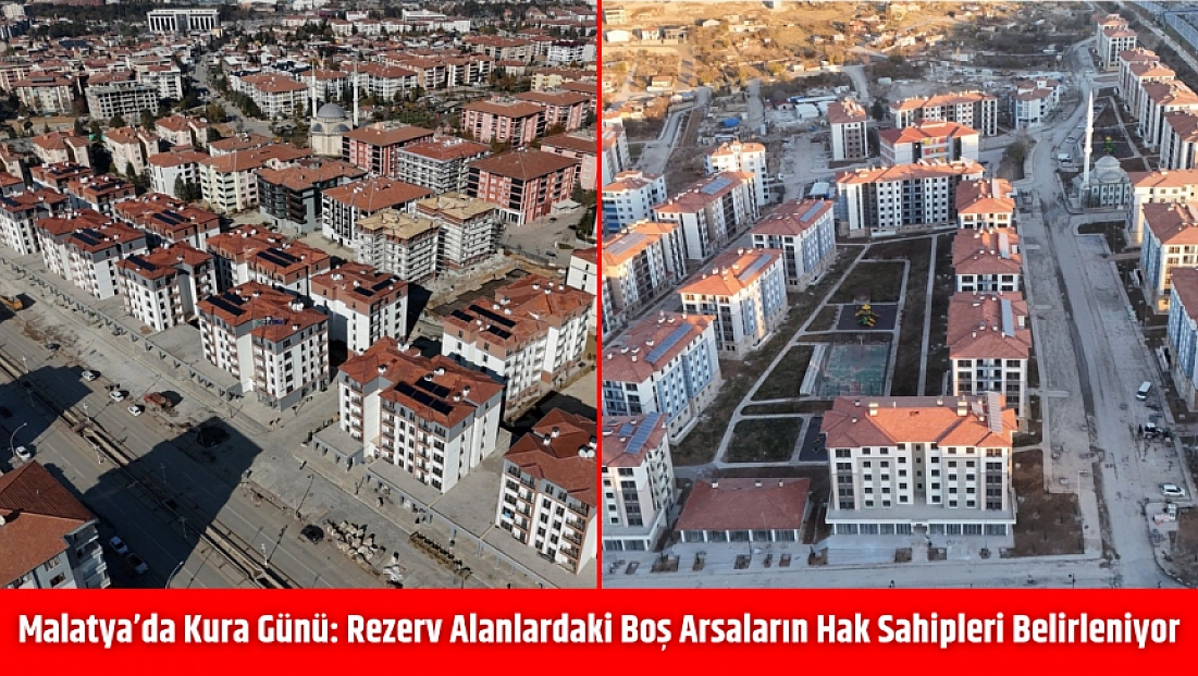Malatya’da arsa kuraları çekilmeye başlıyor...