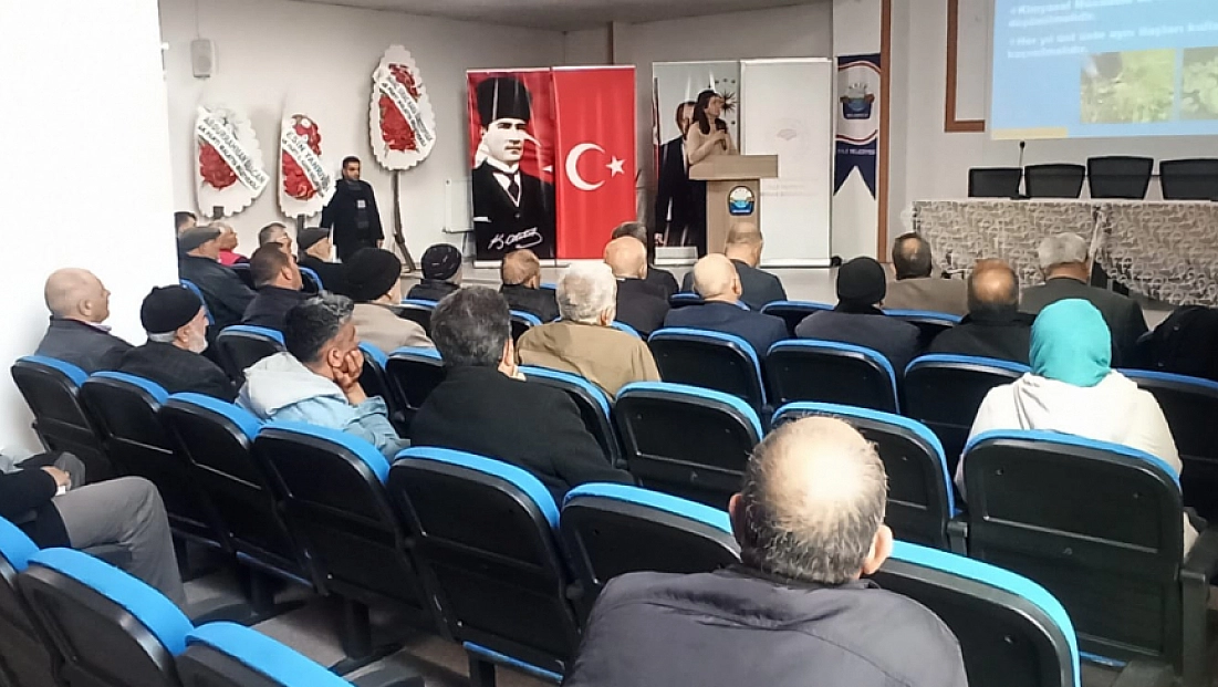 Malatya'da çiftçilere eğitim verildi