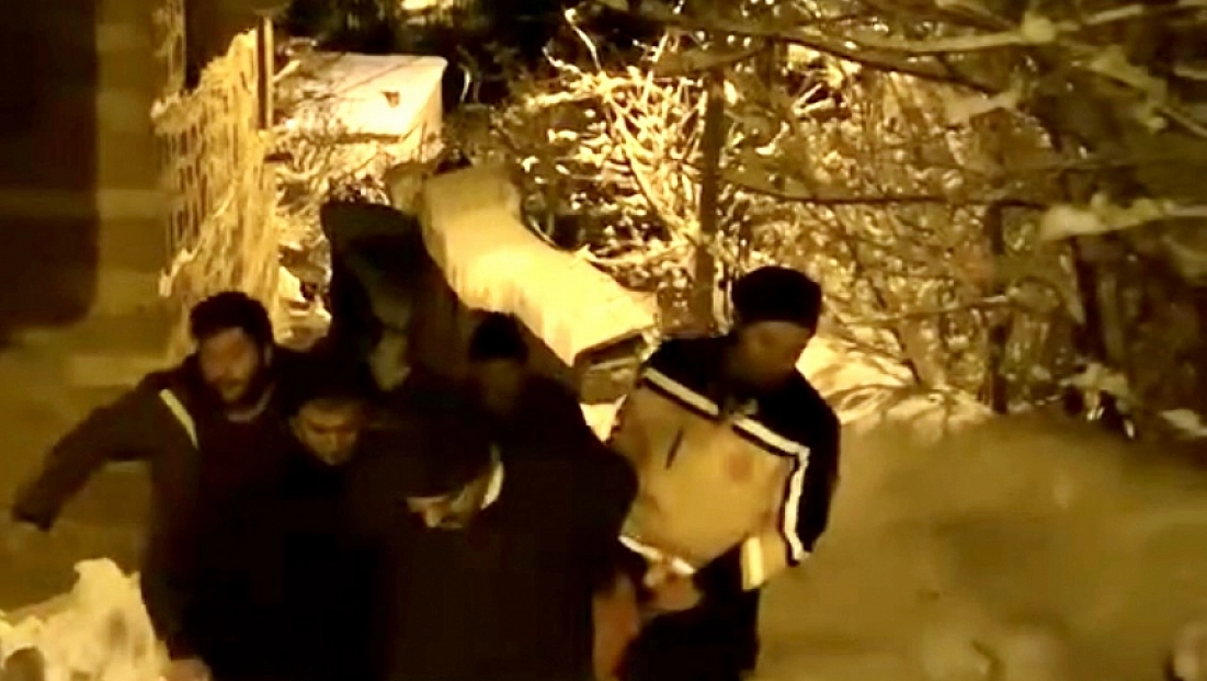 Malatya’da ekipler hastaya ulaşmak için seferber oldu