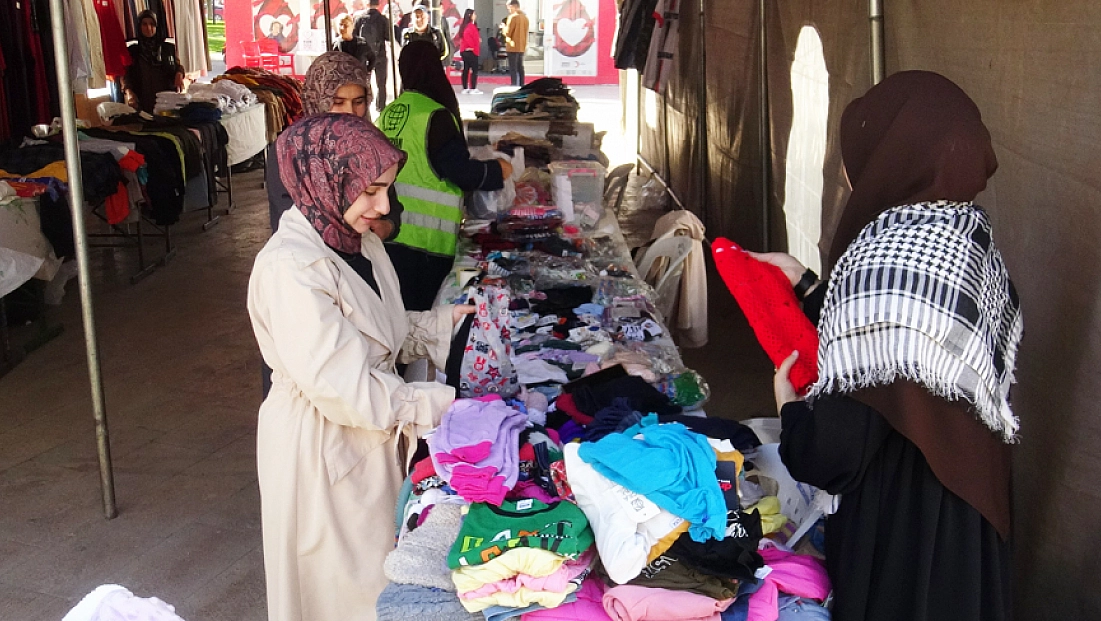 Malatya'da Gazze yararına kermes düzenlendi