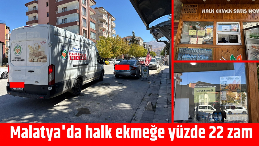 Malatya’da halk ekmek 11 TL oldu