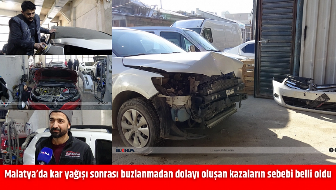 Malatya'da buzlanma bilançosu: Sanayi doldu taştı!