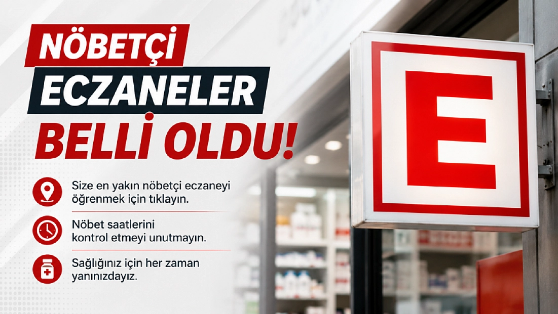 Malatya'da nöbetçi eczaneler: 15 Eylül