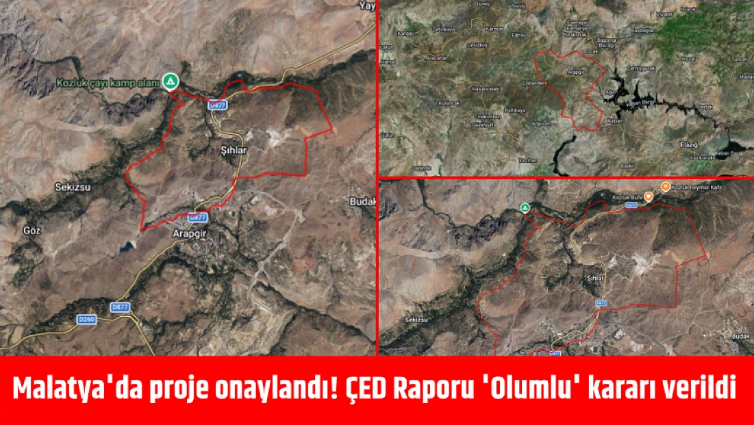 Malatya’da proje onaylandı! ÇED Raporu ‘Olumlu’ kararı verildi