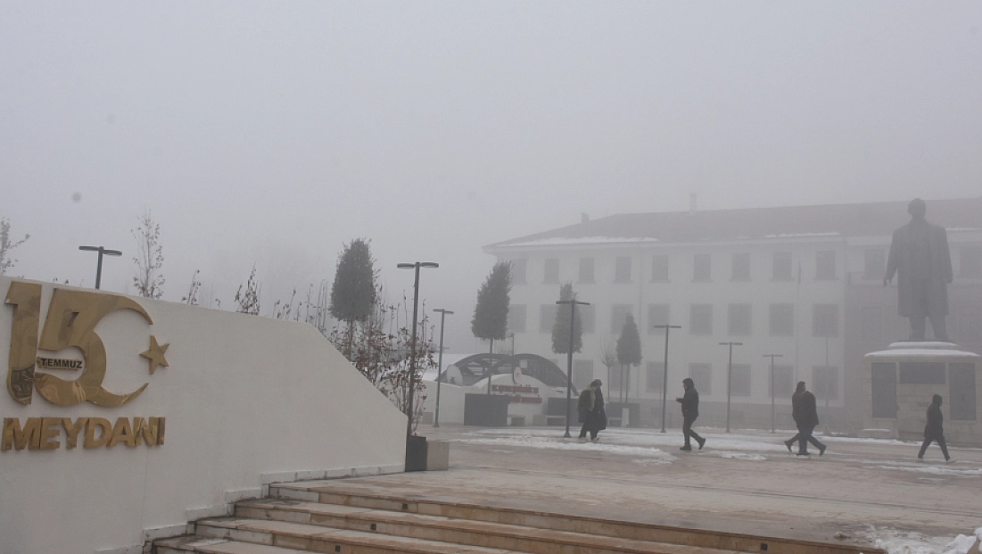 Malatya'da sis etkili oldu