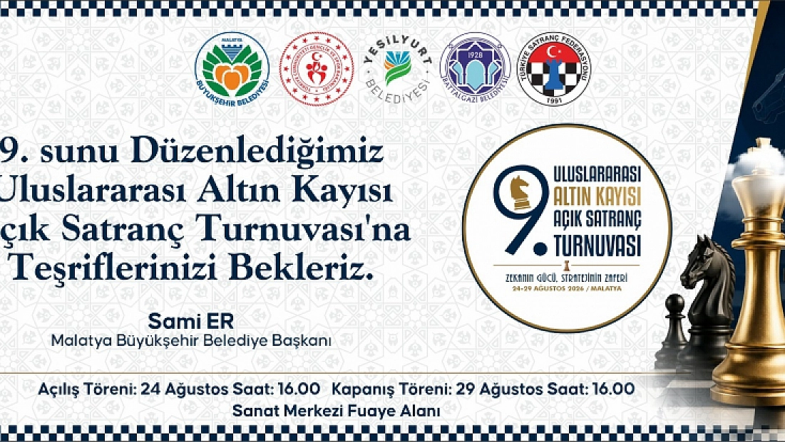 Malatya'da turnuva başlıyor