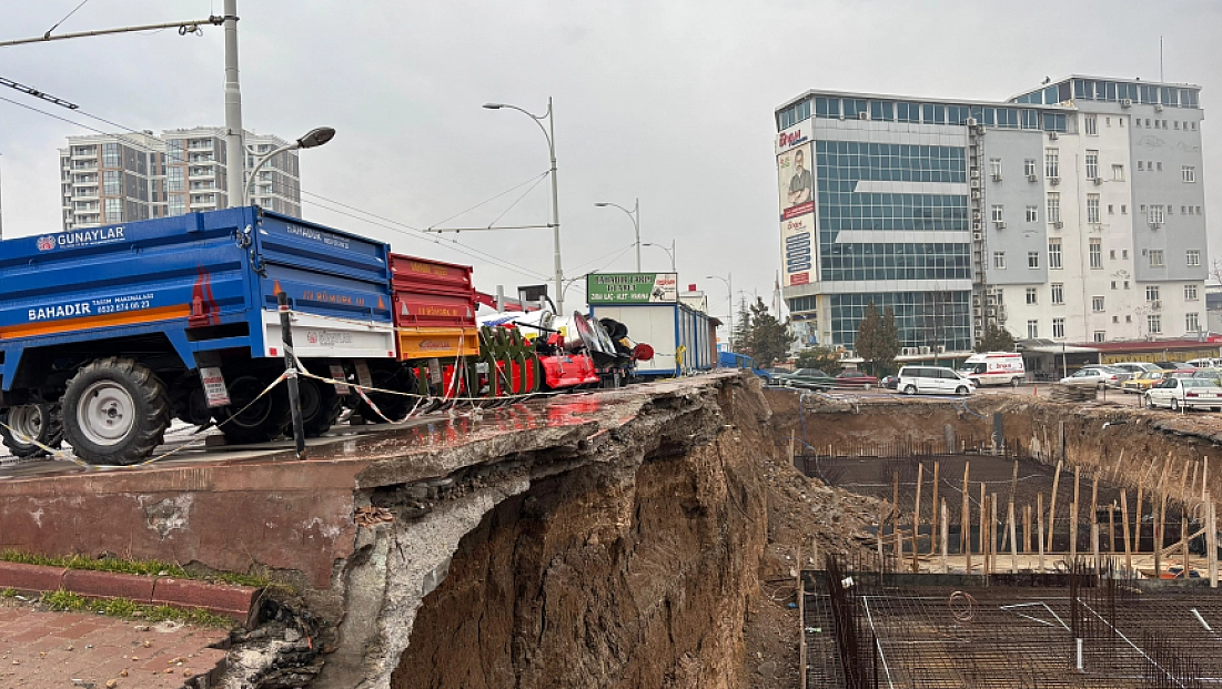 Malatya’da Yerinde Dönüşüm İnşaatında Çökme Meydana Geldi