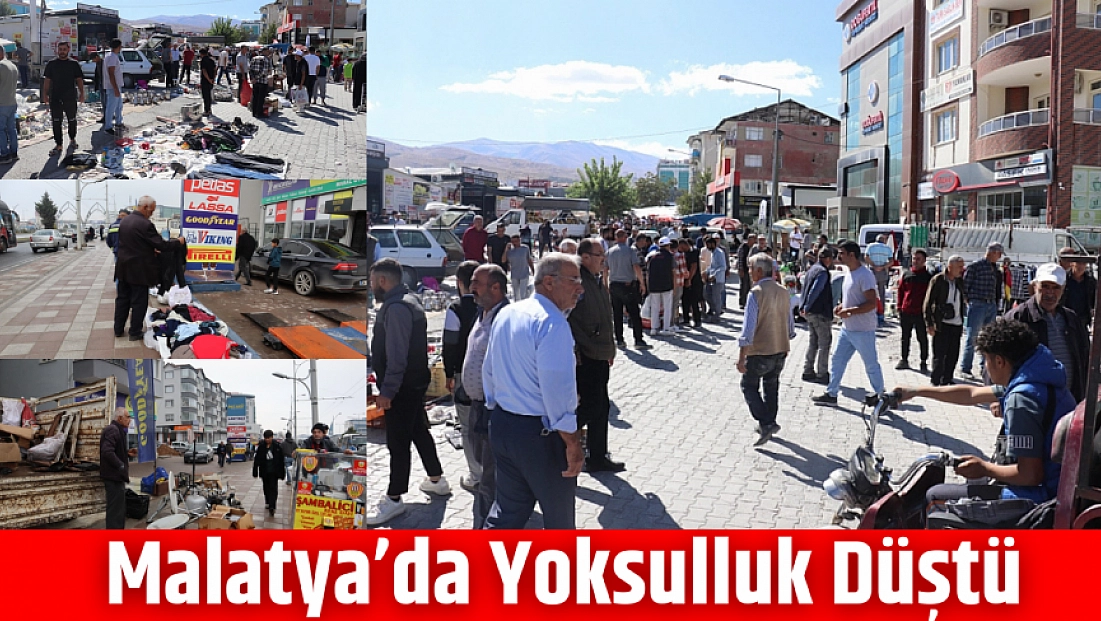 Malatya’da Yoksulluk Düştü