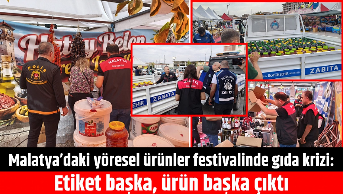 Yöresel ürün diye vatandaşı zehirleyeceklerdi: Bakanlık Malatya’daki hileli ürünleri ifşa etti
