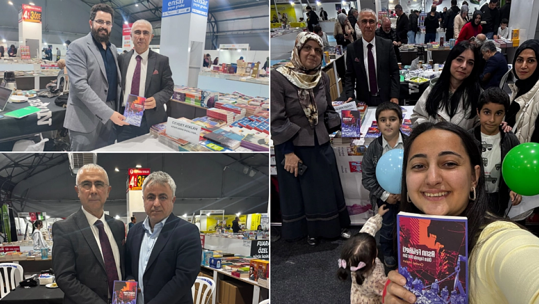 Malatya Fuarı'nın en çarpıcı kitabı! ‘Ölüm Fayında Dört Gün’ okurla buluştu!