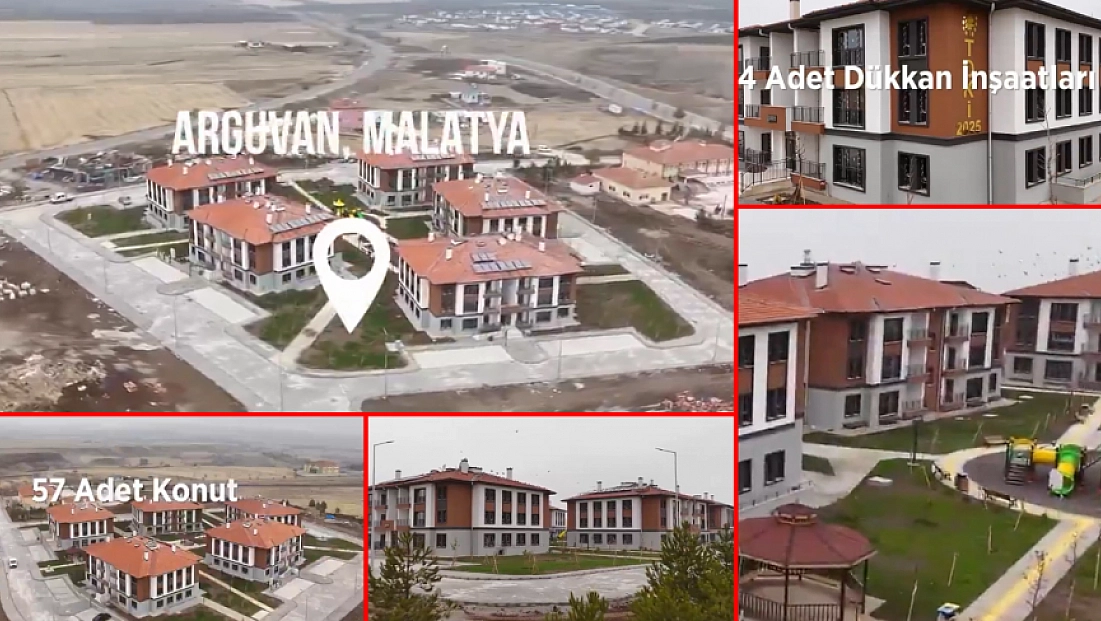 Malatya’nın Dört Bir Yanında Anahtar Teslim Heyecanı: 57 Kırsal Konut ve 4 Dükkan Daha Teslim Edilecek