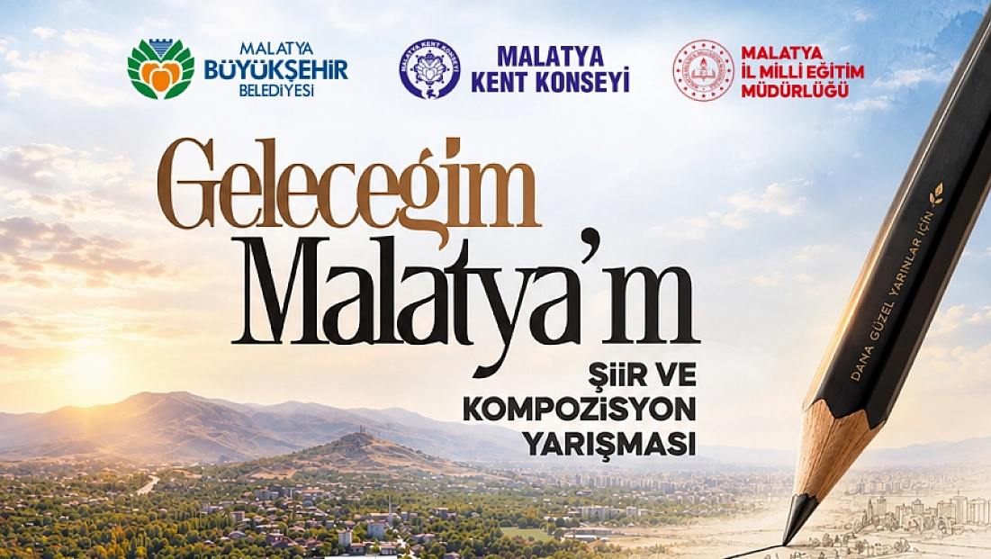 Malatya'nın geleceğini kaleme alan gençlere 20 bin TL ödül!
