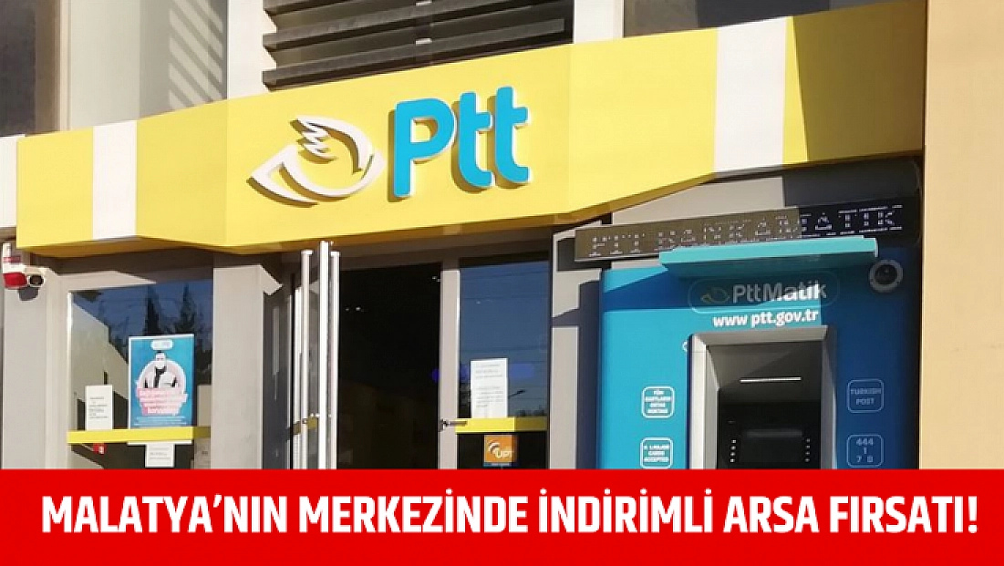 Malatya’nın merkezinde indirimli arsa fırsatı!