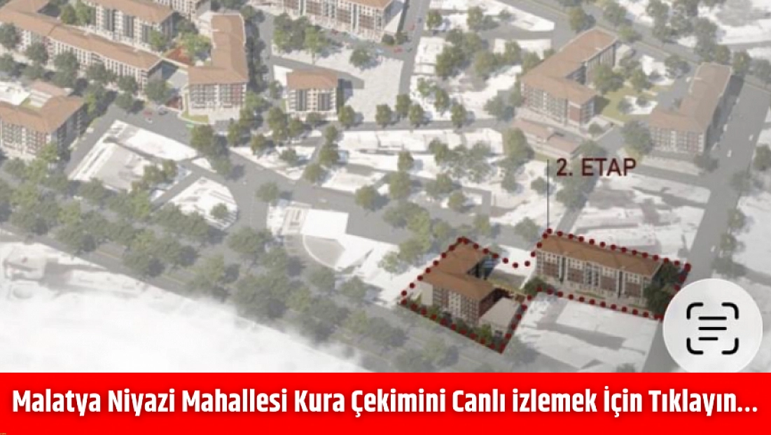 Malatya Niyazi Mahallesi Kura Çekimini Canlı izlemek İçin Tıklayın…