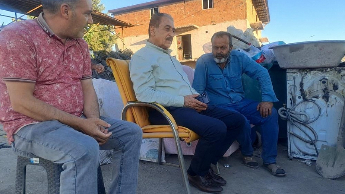 MESOB Başkanı Keskin'den geçmiş olsun ziyareti!
