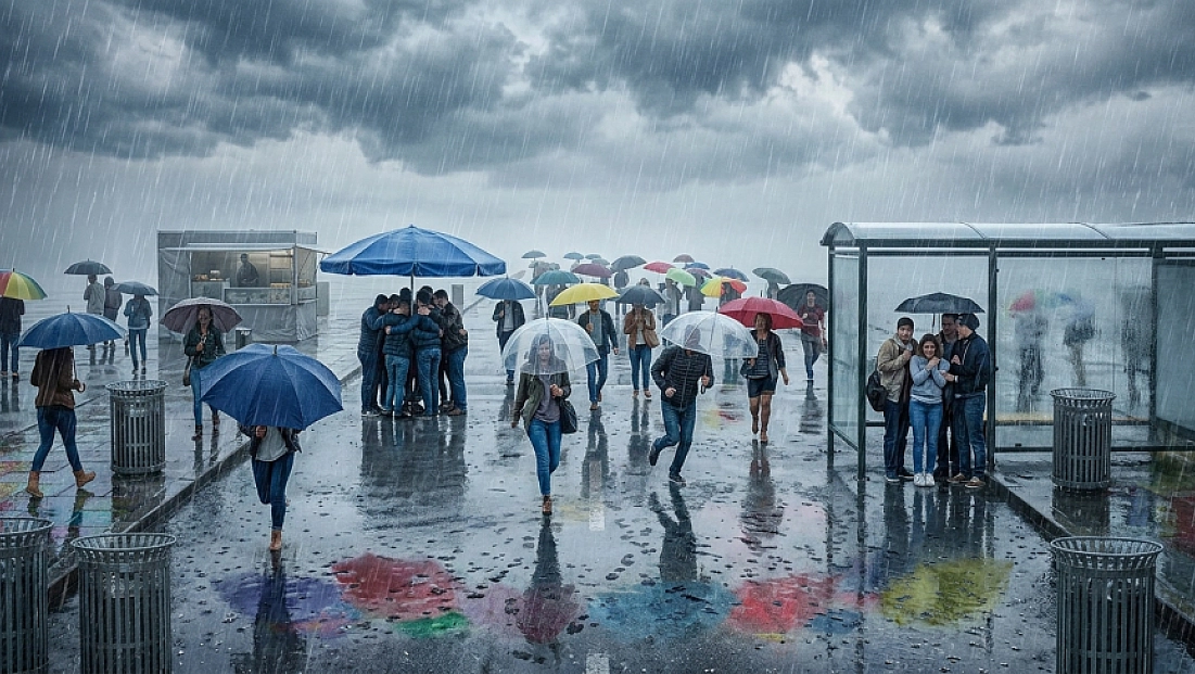 Meteoroloji’den ‘Sarı kodlu’ uyarı: Saat verildi, fırtına ve sağanak geliyor!