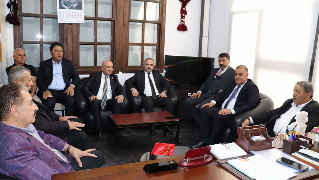 MHP heyetinden MESOB’a ziyaret: 'Milli birlik ve dayanışma için sahadayız'
