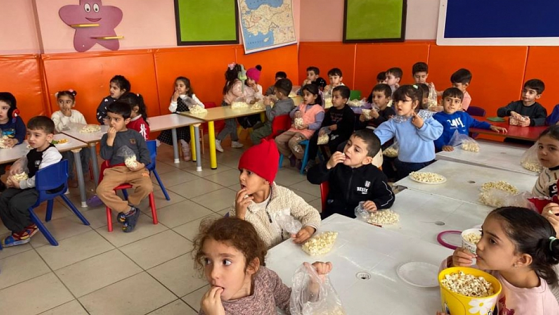 Minikler dostluk için buluştu