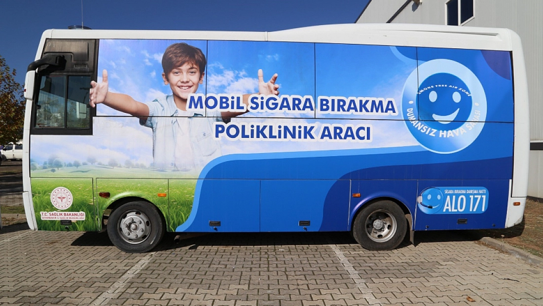 Mobil sigara bırakma polikliniği hizmete başladı