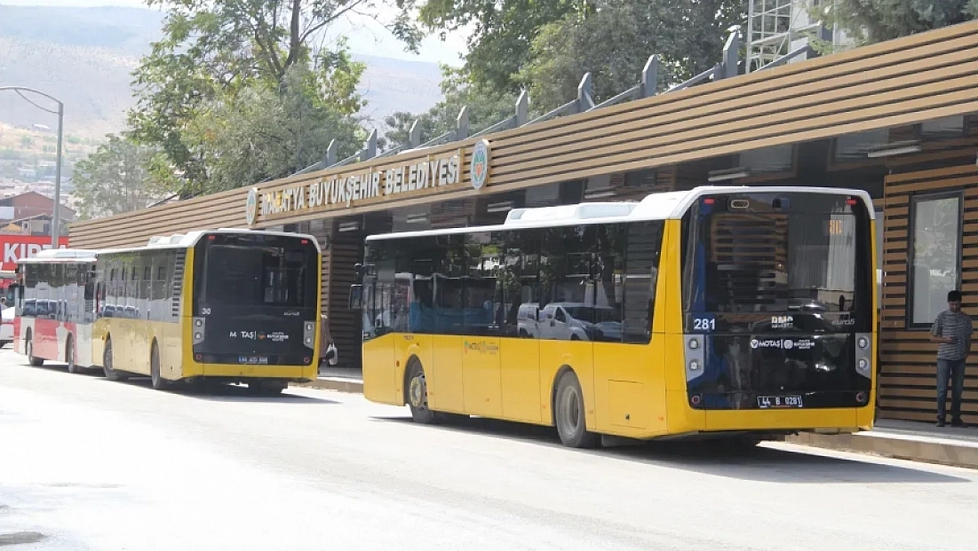 MOTAŞ duyurdu Malatya’da otobüs seferleri iptal edildi