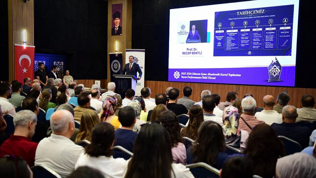 MTÜ'de başarılı akademisyenler ödüllendirildi