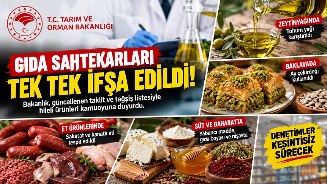 Mutfağınıza sokmayın! Bakanlık hepsini tek tek ifşa etti