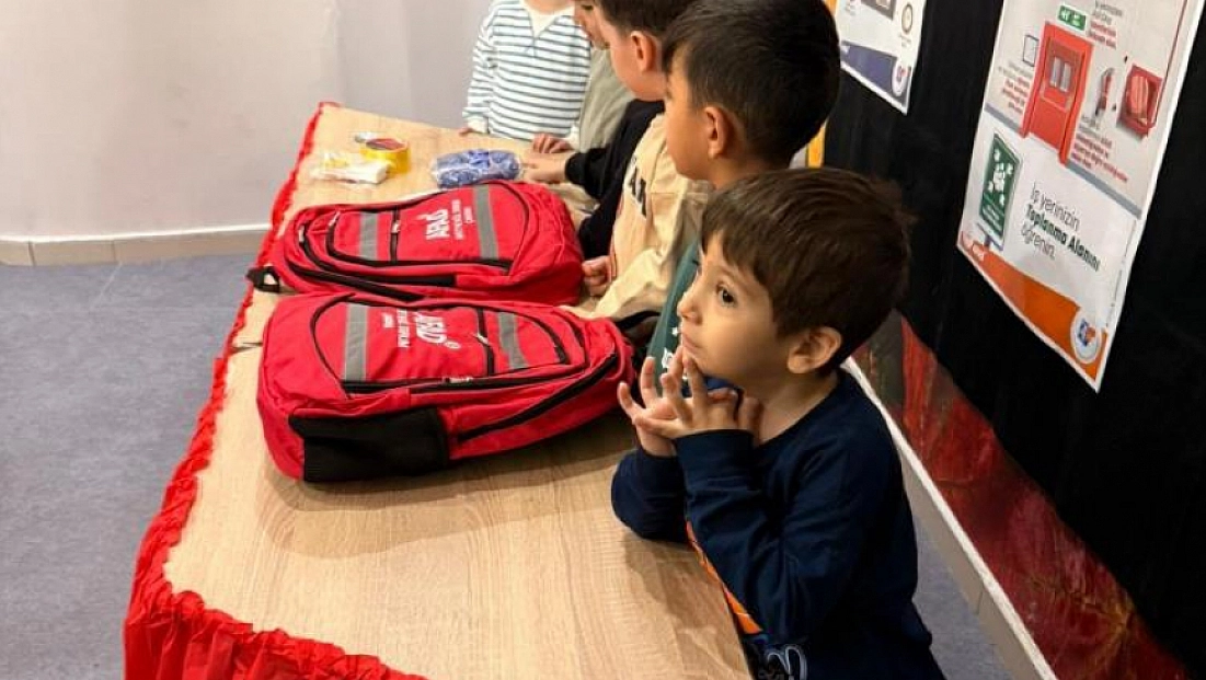 Öğrencilere afet farkındalık eğitimi verildi