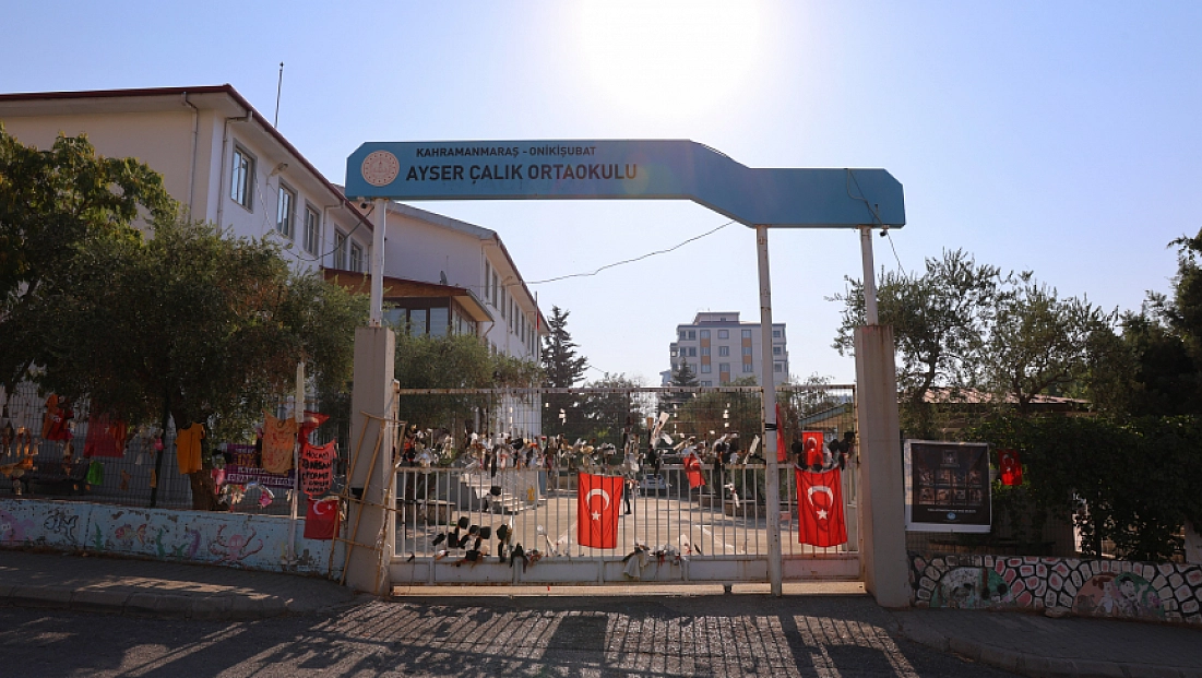 Okul saldırısının gerçekleştiği Ayser Çalık Ortaokulu yeni eğitimde yılında sessiz kaldı
