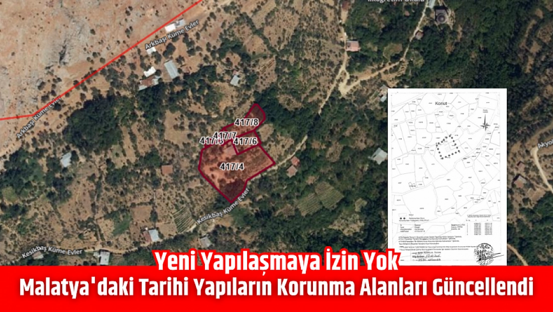 Resmi Gazete'de yayımlandı! Malatya'daki tarihi yapıların korunma alanları güncellendi| Yeni yapılaşmaya izin yok