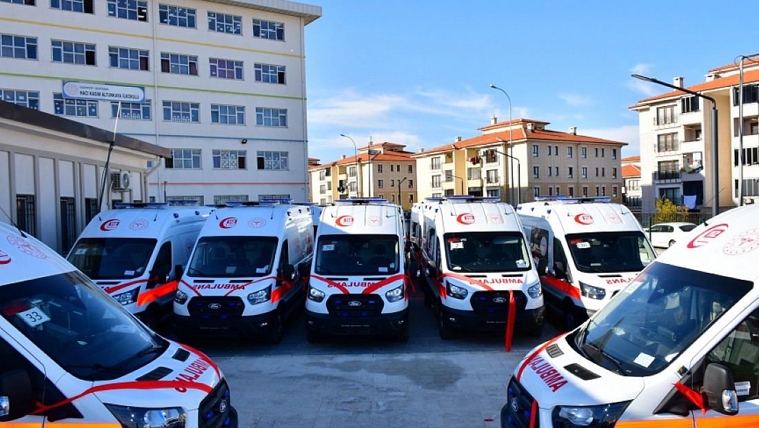 Sağlık Bakanlığı'ndan Gaziantep’e 16 yeni ambulans