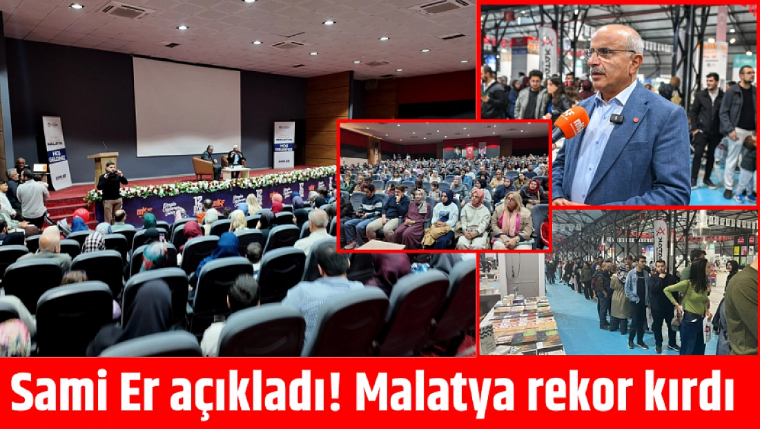 Sami Er açıkladı! Malatya rekor kırdı
