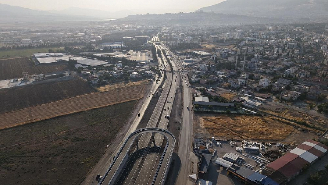 Sanayi kavşağında ana güzergah ulaşıma açıldı
