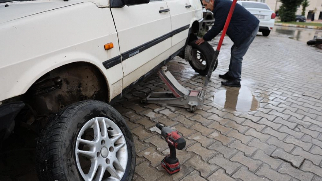Sanayide kış lastiği yoğunluğu