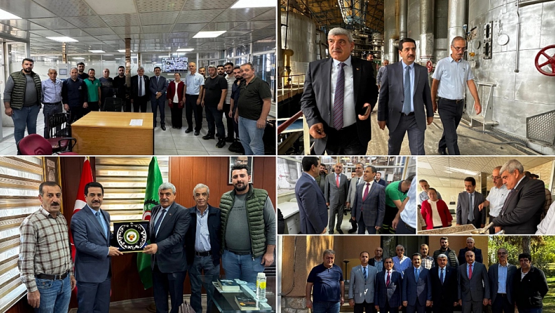 Taşkın’dan Şeker Fabrikasına Ziyaret: 'Malatya’nın Stratejik Değeri'