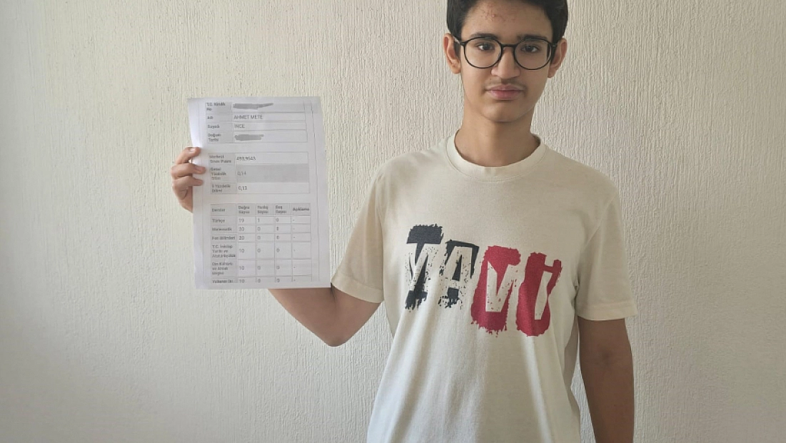 Tek yanlışla Türkiye birinciliğini kaçırdı