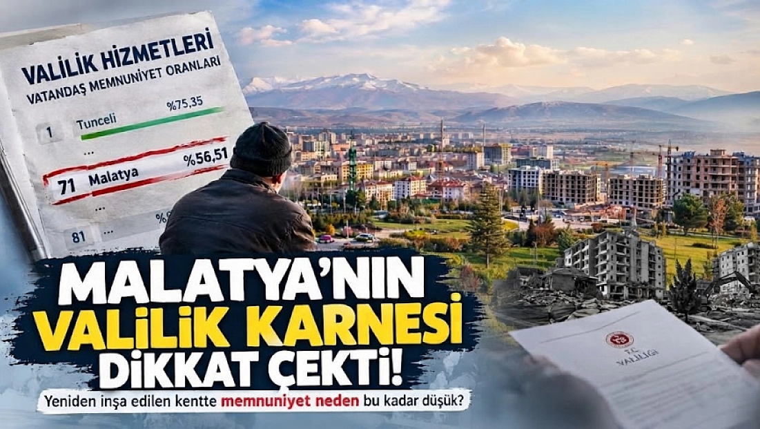 TOKİ konutları, rezerv alanlar, bitmeyen eksikler… Malatya Valiliğinin karnesine yansıdı!