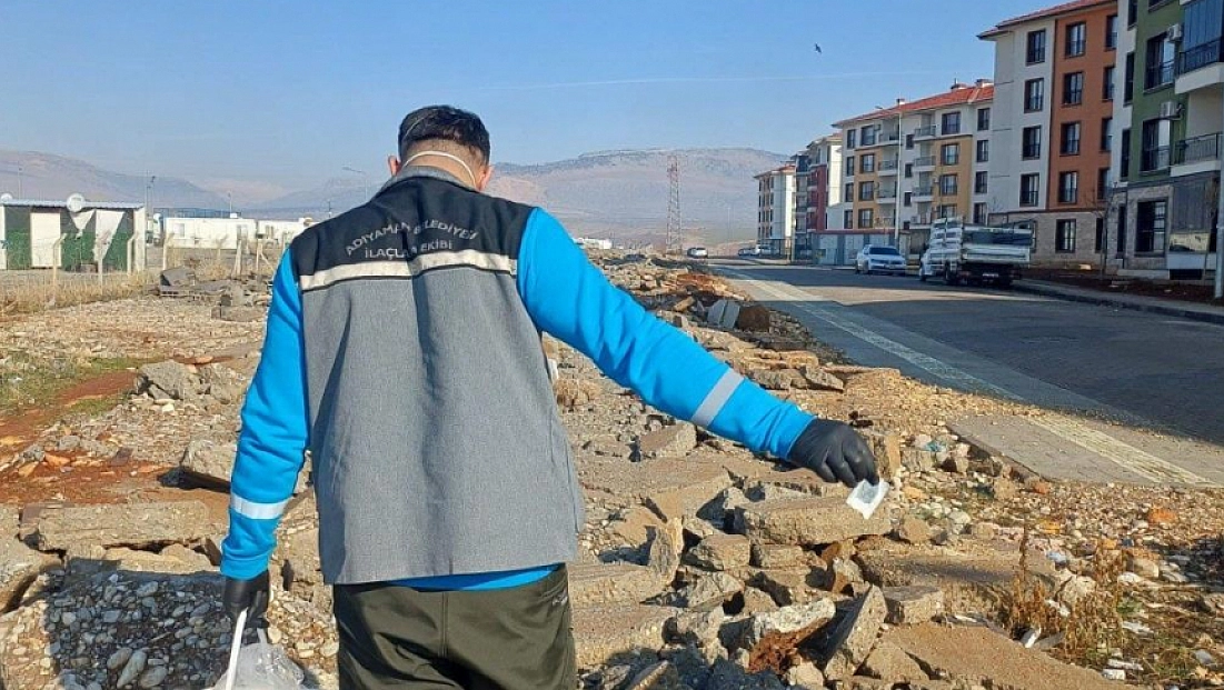 TOKİ konutlarında kapsamlı haşere ilaçlama çalışması yapıldı