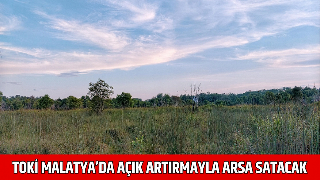 TOKİ Malatya’da açık artırmayla arsa satacak