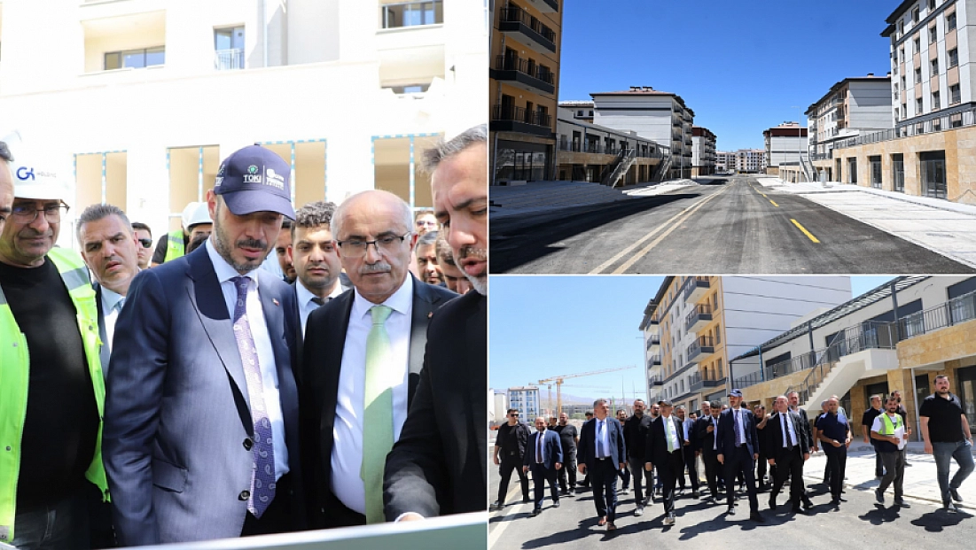 TOKİ paylaştı: Malatya’da depremin izleri siliniyor