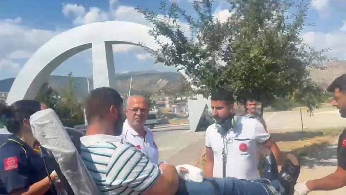 Tunceli’de elinden yaralandı, tedavisi için Malatya’ya getirildi