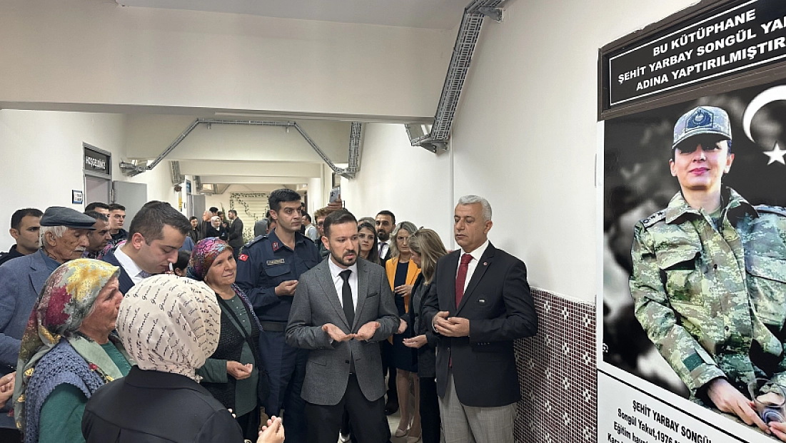 Türkiye’nin ilk kadın ilçe jandarma komutanıydı: Şehit yarbayın ismi kütüphanede yaşayacak