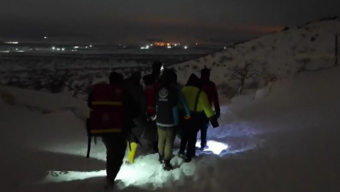 UMKE hastaya yürüyerek ulaştı