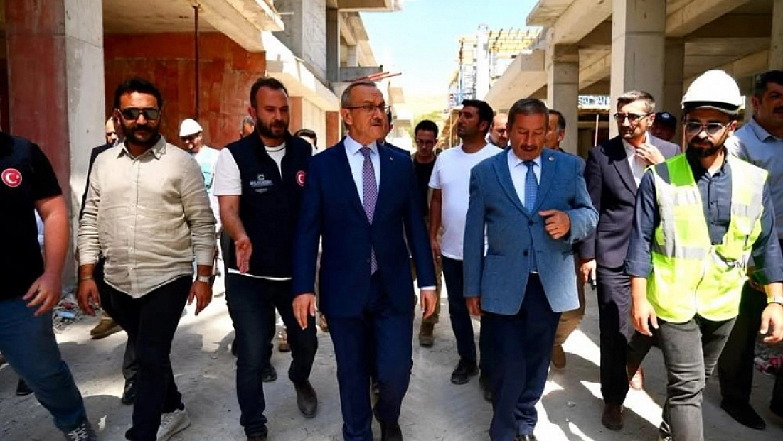 Vali Yavuz ve Başkan Bozkurt projeleri yerinde inceledi