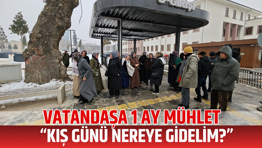 Vatandaşa 1 ay mühlet: Malatya’da konteynerler boşaltılıyor…