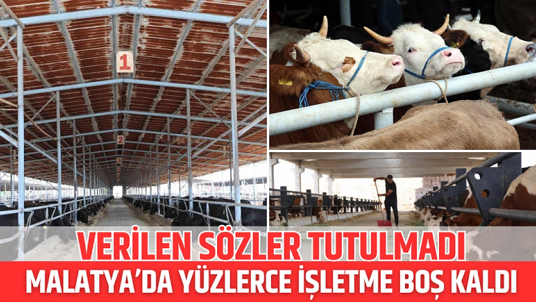 Verilen Sözler Tutulmadı, Malatya’da Yüzlerce İşletme Boş Kaldı